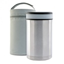 TERMO ALIMENTOS A.INOX. 1.50L + 3 R.ALIM. FUNDA GRIS - LAKEN