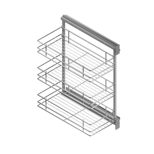 [38758014] BASTIDOR EXTRAIBLE LATERAL 3DIV 347E 300F DCHA 256Dx600Hx480L - MENAGE CONFORT