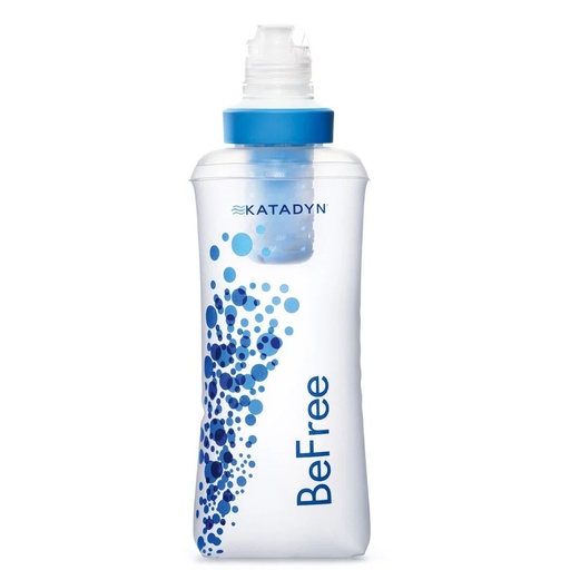 BOTELLA FLEXIBLE CON FILTRO DE AGUA BEFREE 600ML - KATADYN